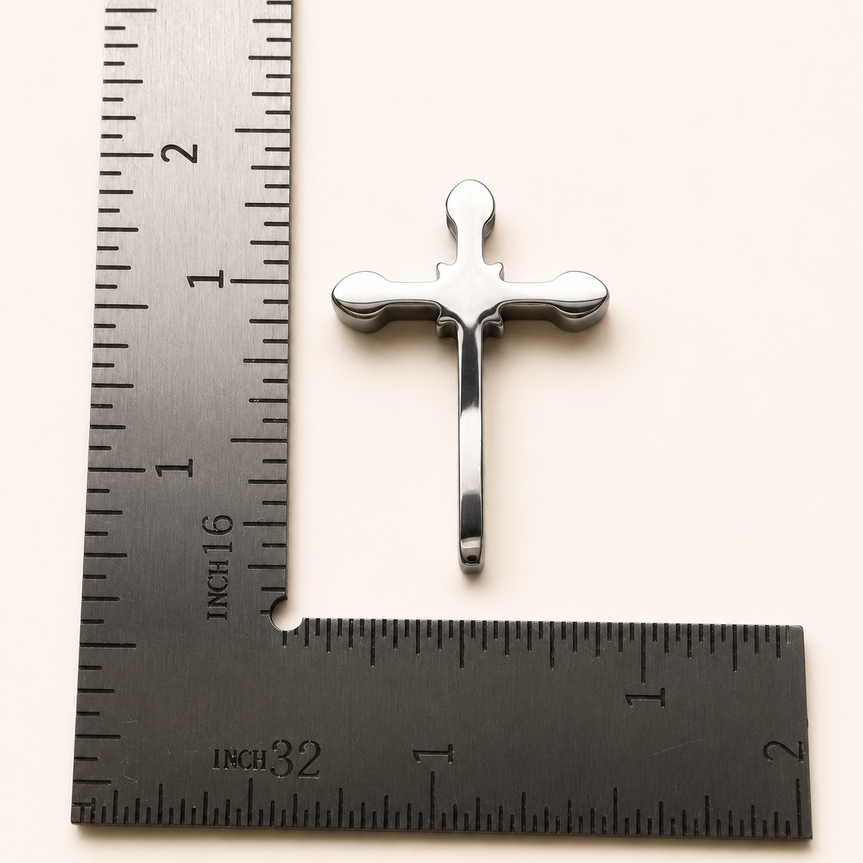 Nova Cross Pendant - 29x20mm