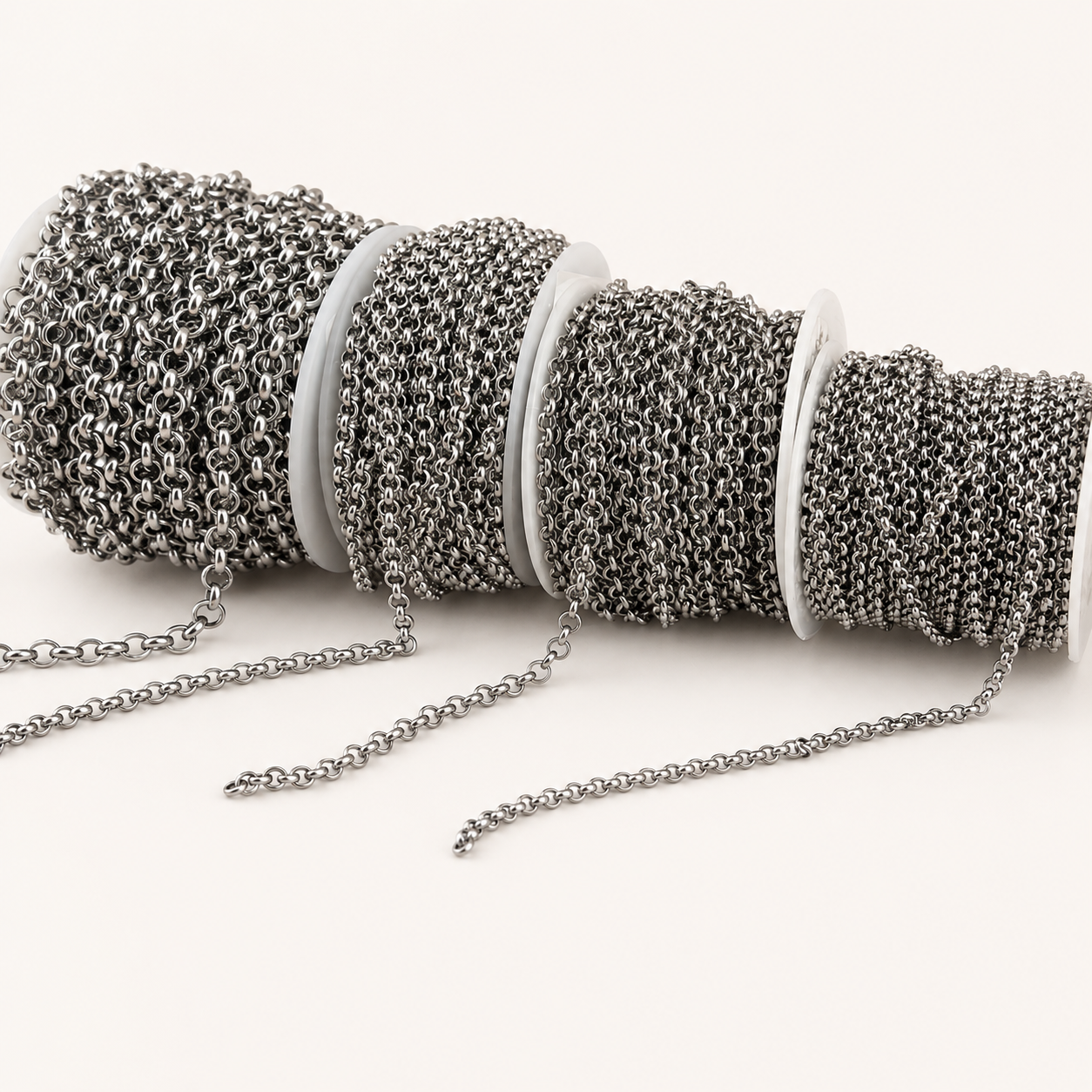 Rolo Chain - Multiple Sizes (3mm-6mm)