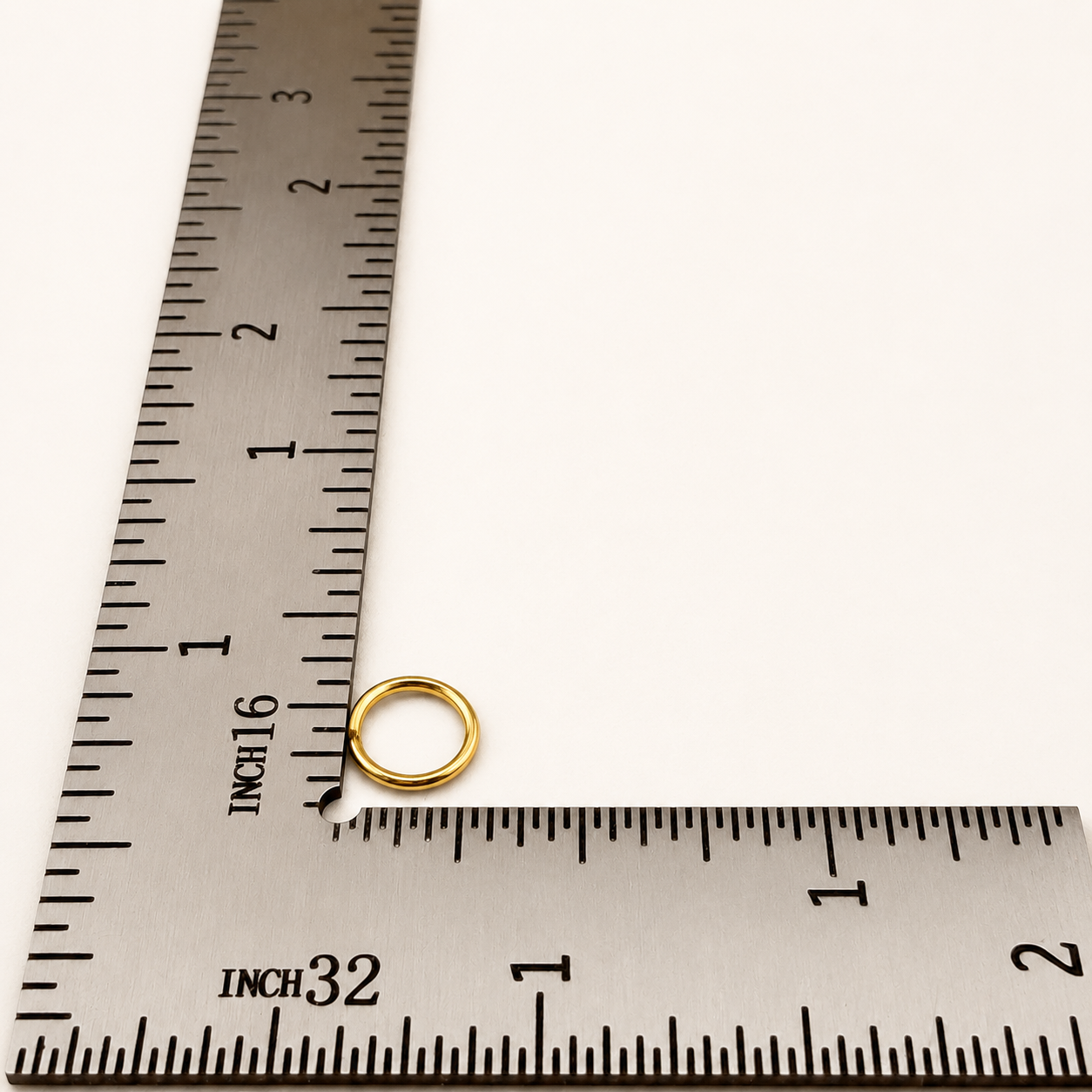 7mm • 20 Gauge - 24K Gold Open Jump Rings