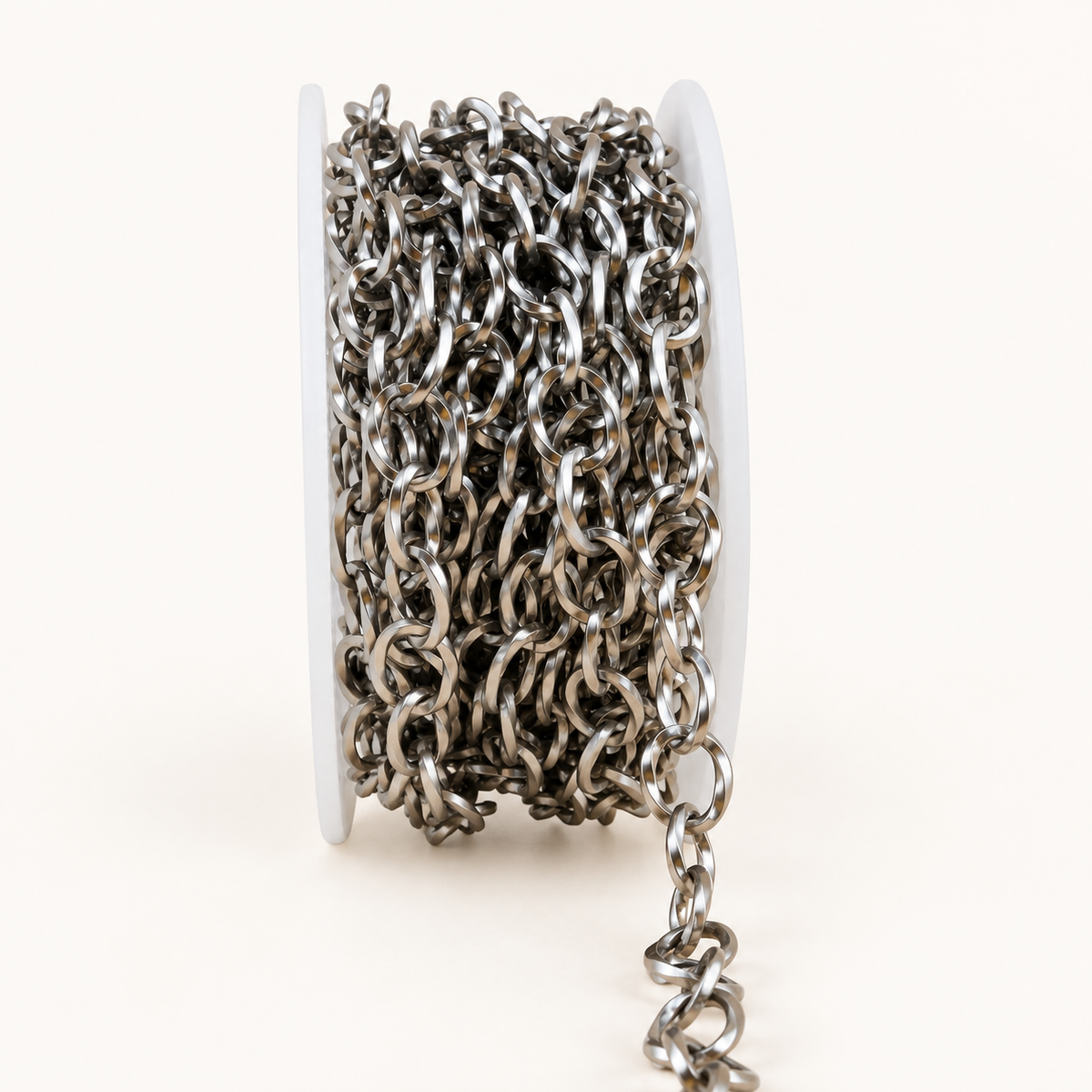 Twisted Oval Link Chain – 8.5x6.5mm (By the Foot)