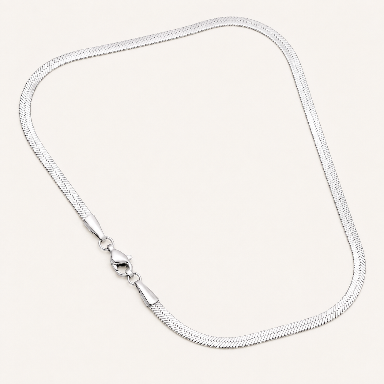 3mm Snake Chain Necklace – 17.7"