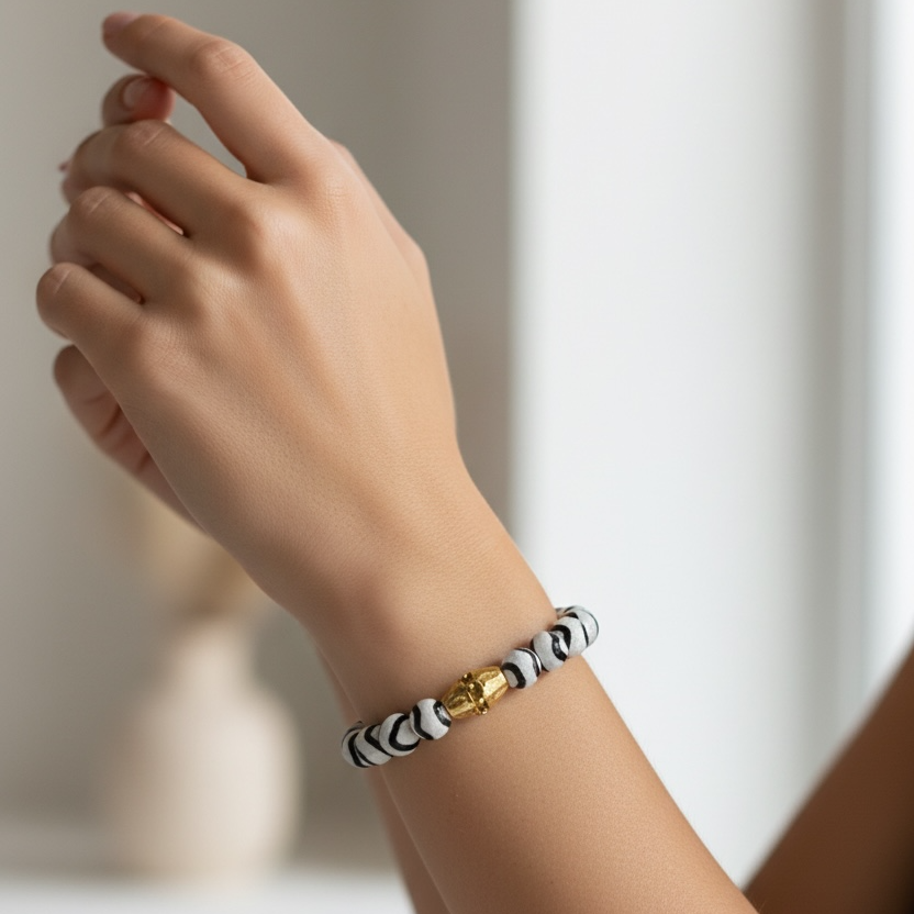 Tibetan Agate Stone Bracelet