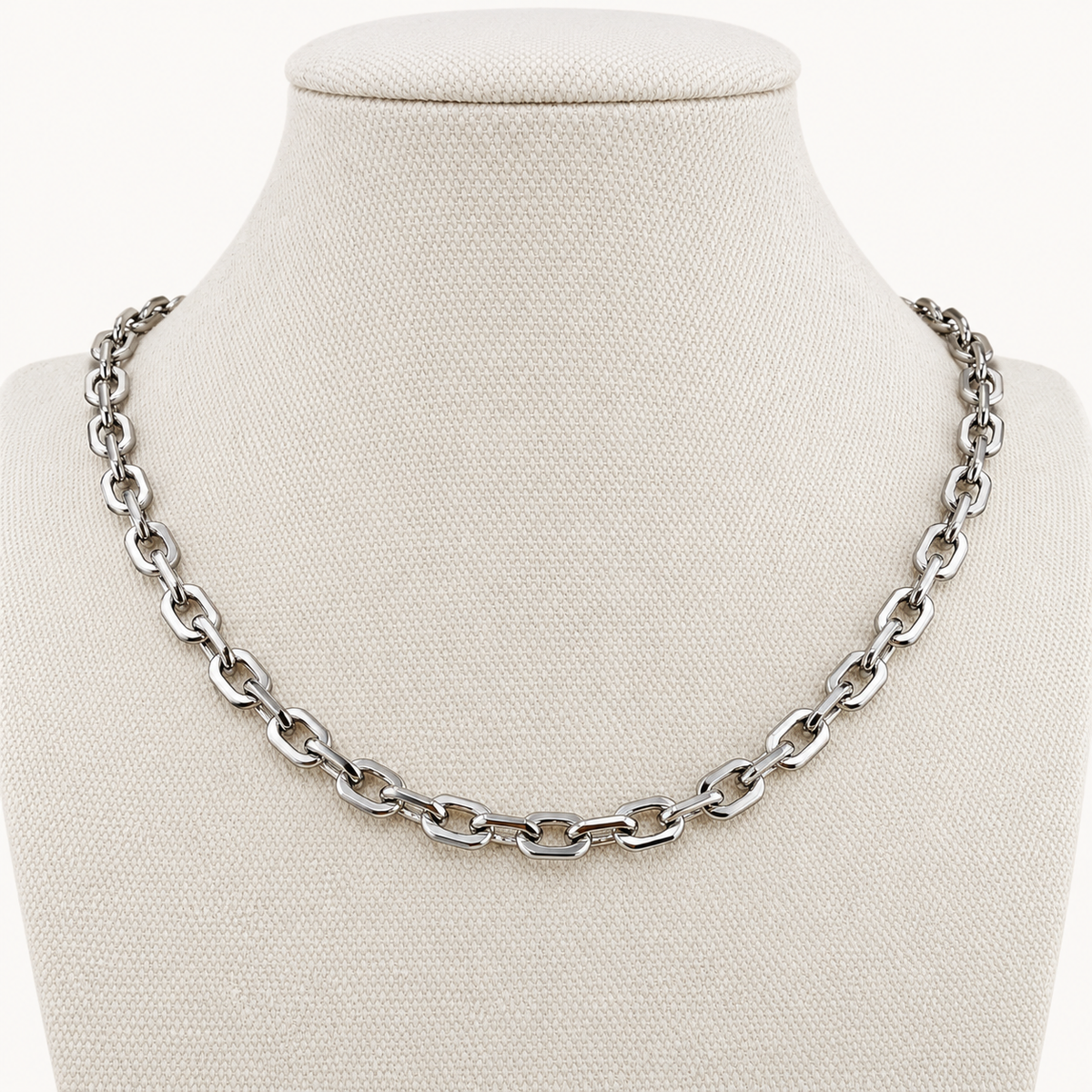 Modern Link Chain – 10x7mm (By the Foot)
