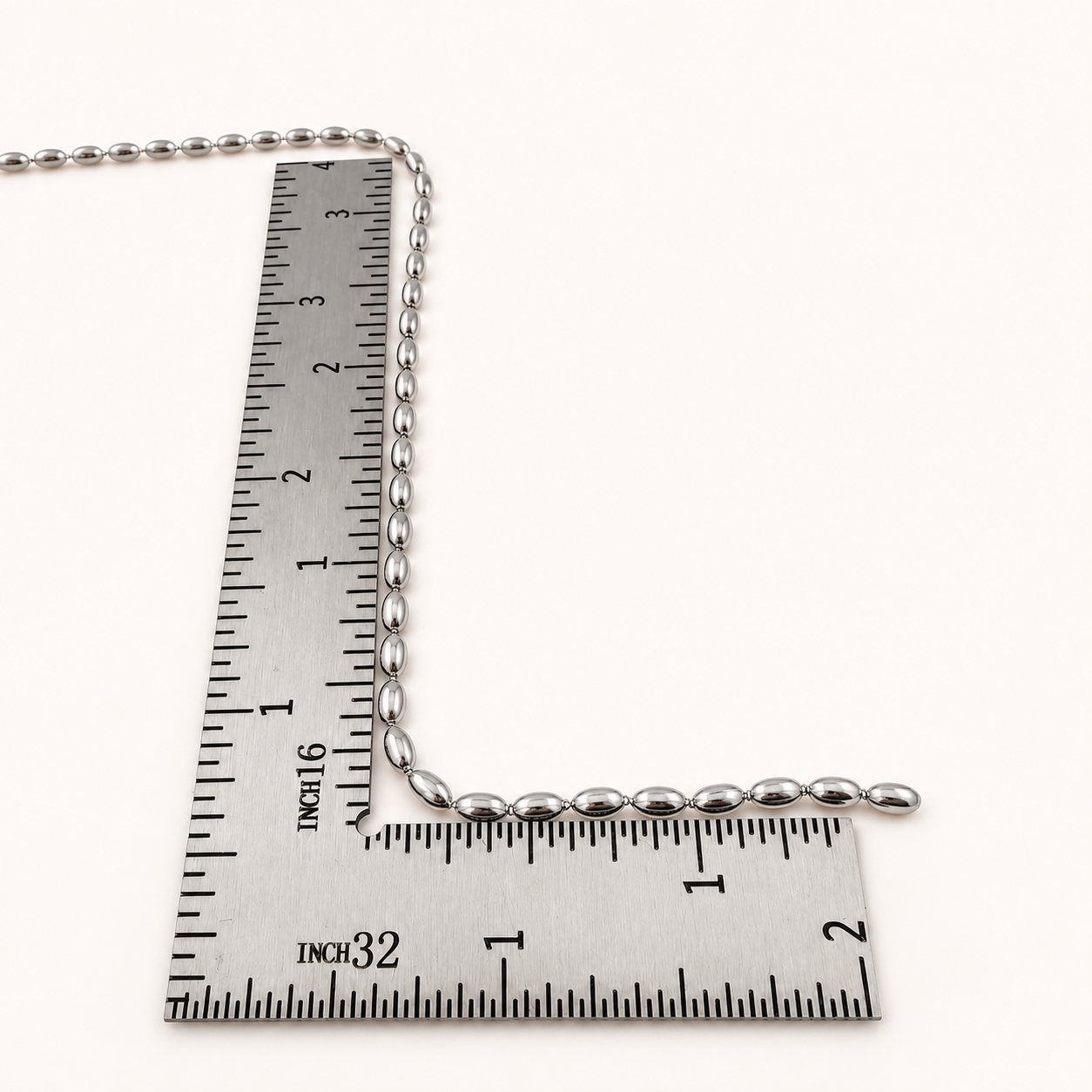 Rice Ball Chain - 4x2.4mm