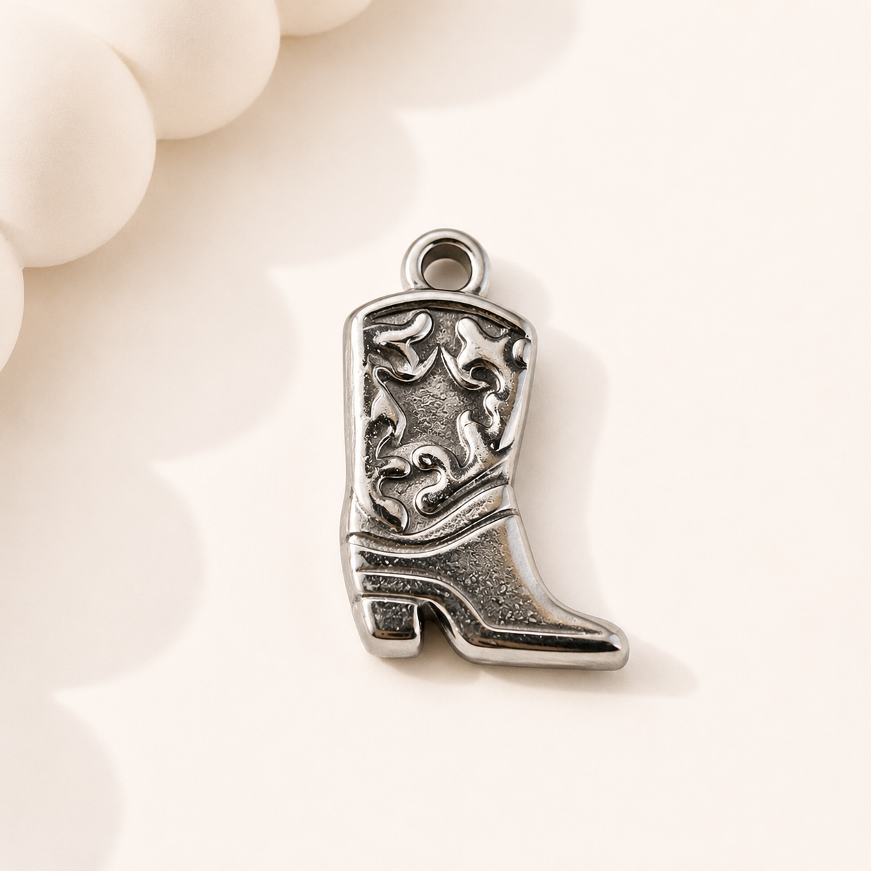 Boot-shaped Pendant - 20.5x13.5mm