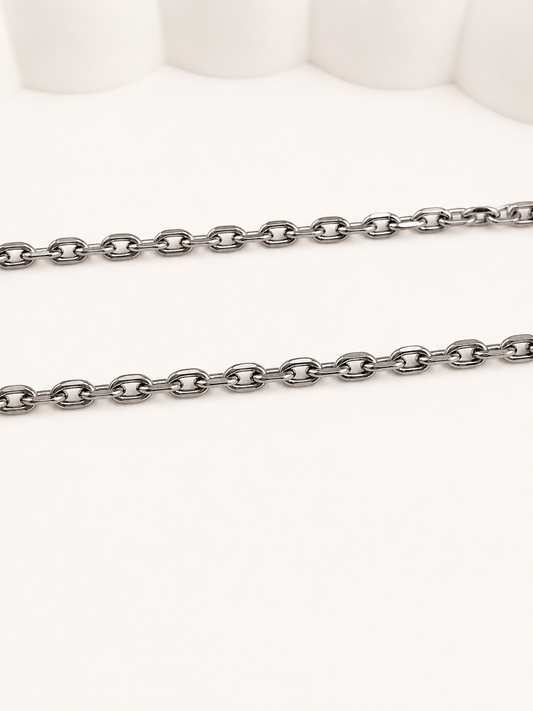 Diamond-cut Cable Chain - 3x2mm