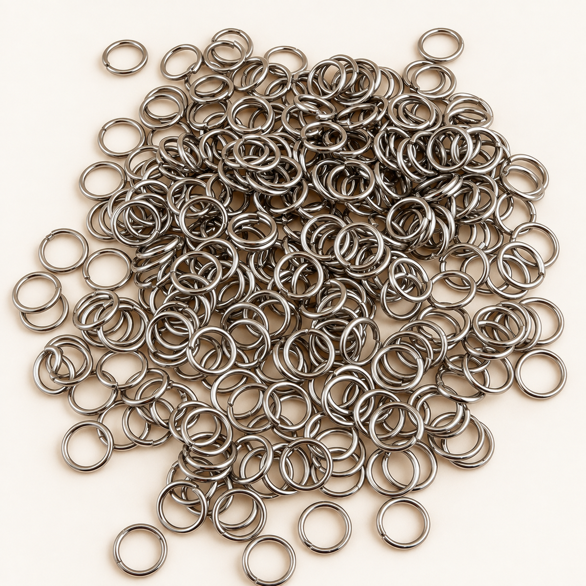 9mm  • 17 Gauge Open Jump Rings