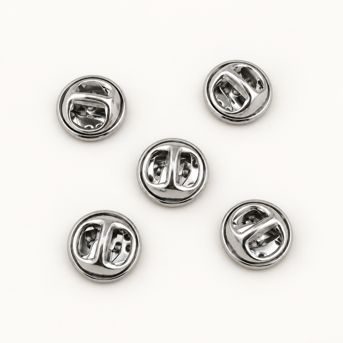 Butterfly Clutch Pin Back – 11.5mm (5-Pack)