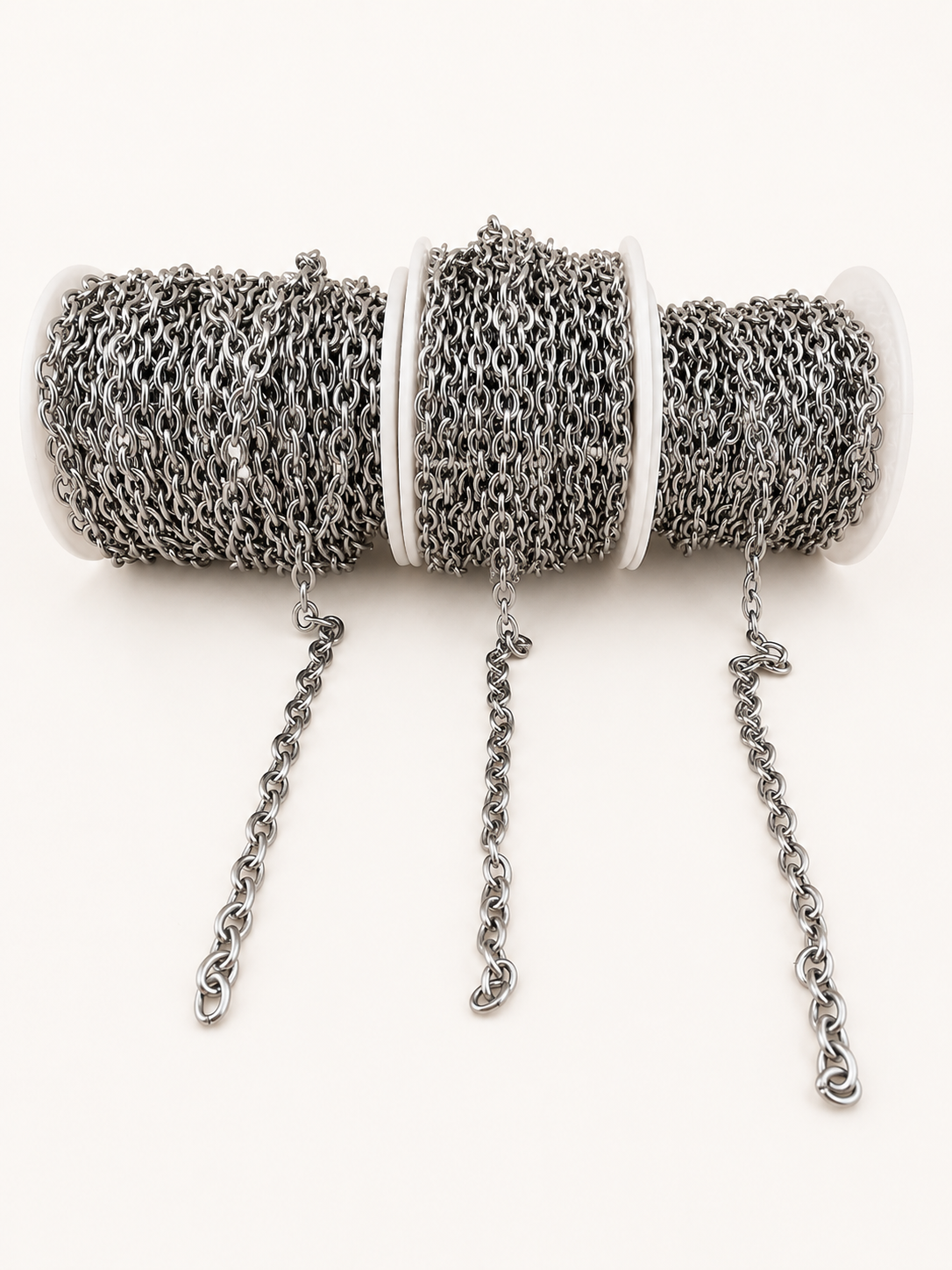 Classic Oval Cable Chain - Multiple Sizes (By the Foot)