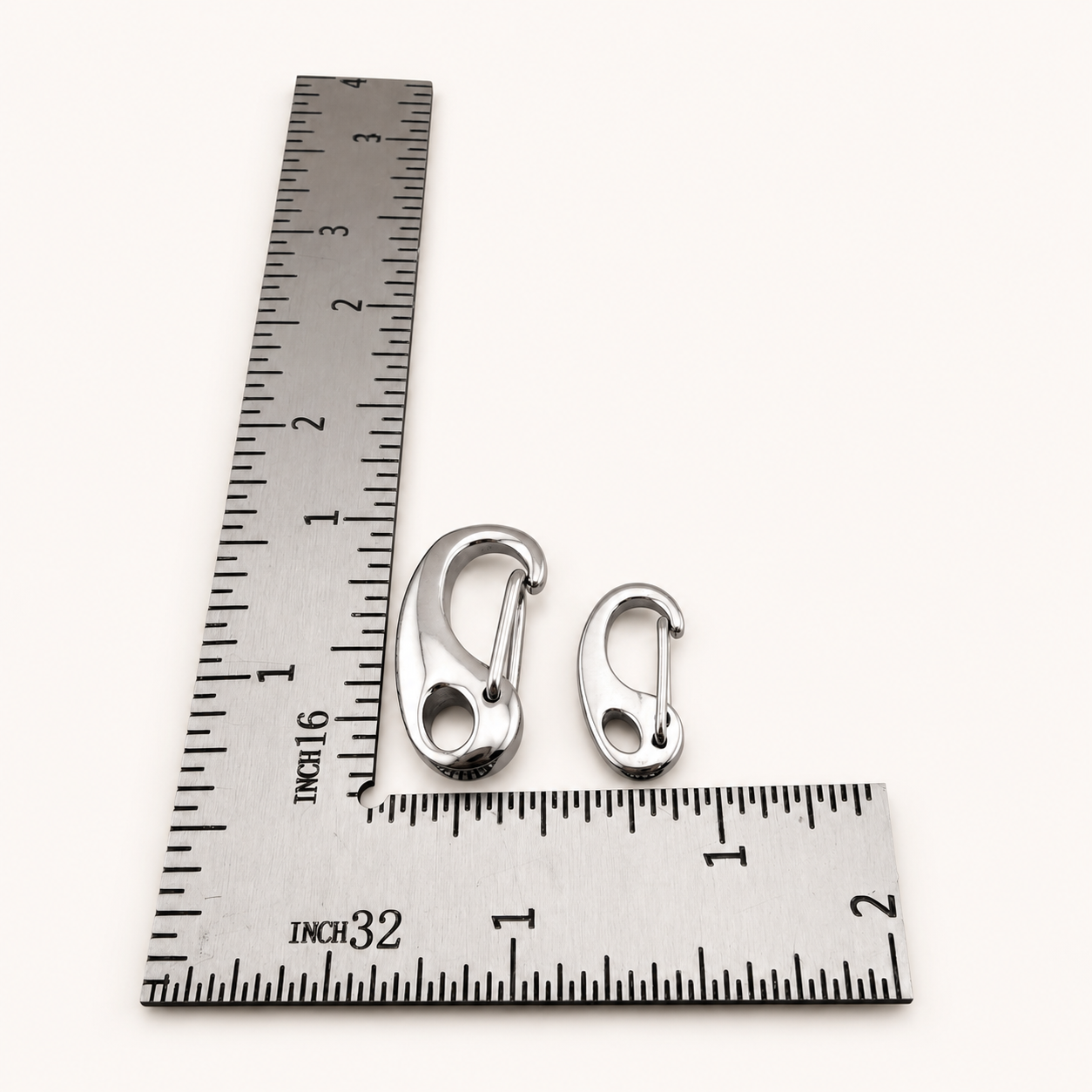 Oval Snap Hook Clasp - Gold & Silver Finishes