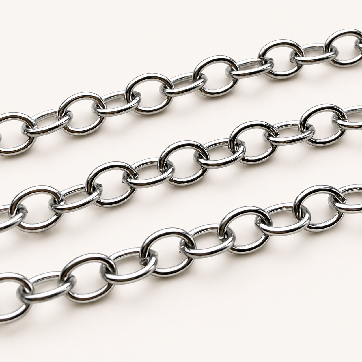 8×6mm Oval Cable Chain