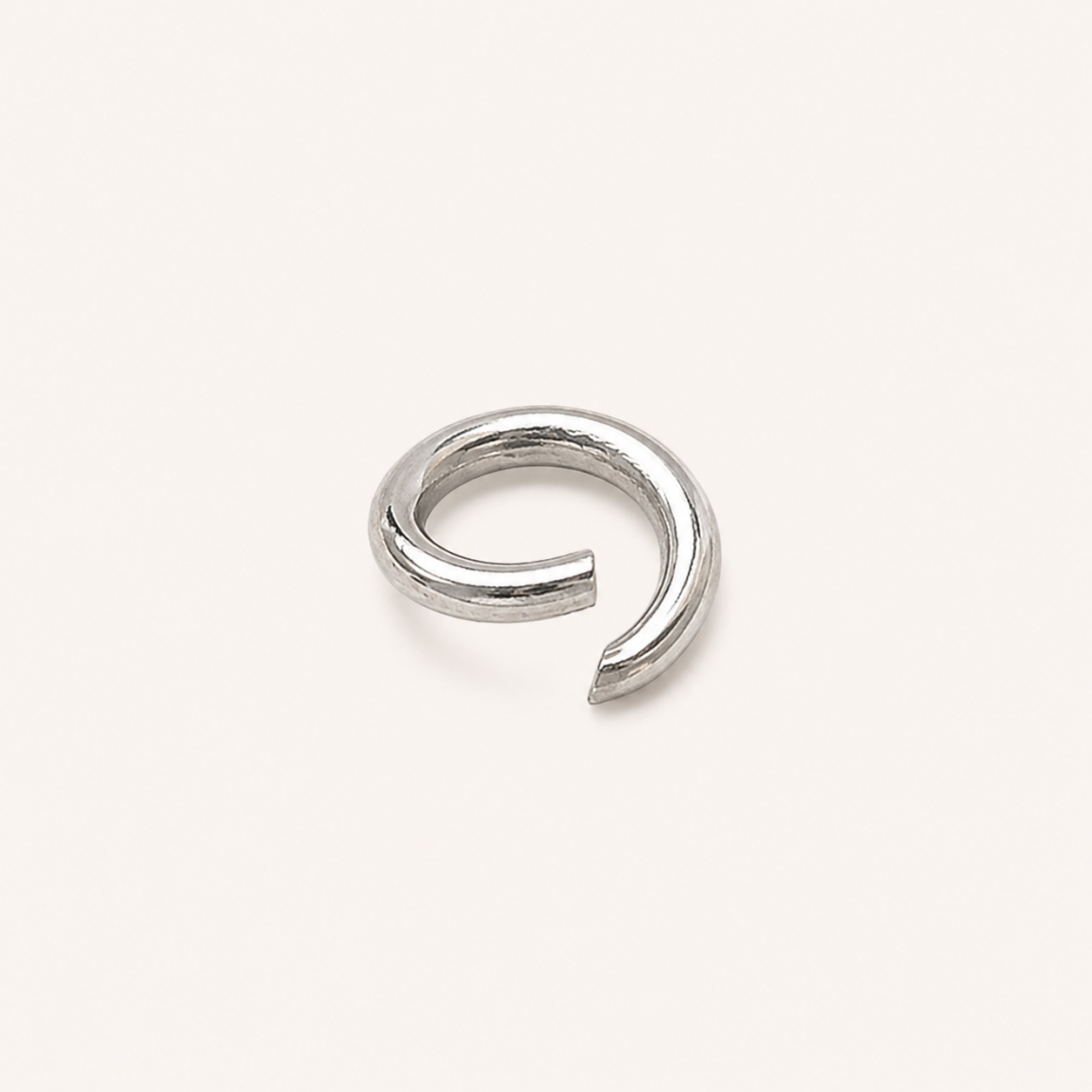 4mm  • 21 Gauge Open Jump Rings - Pack of 25