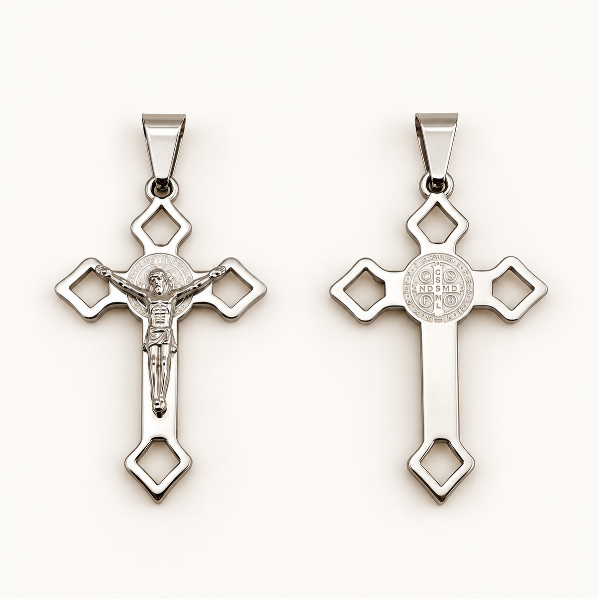 Classic Crucifix Cross Pendant – 31x20mm