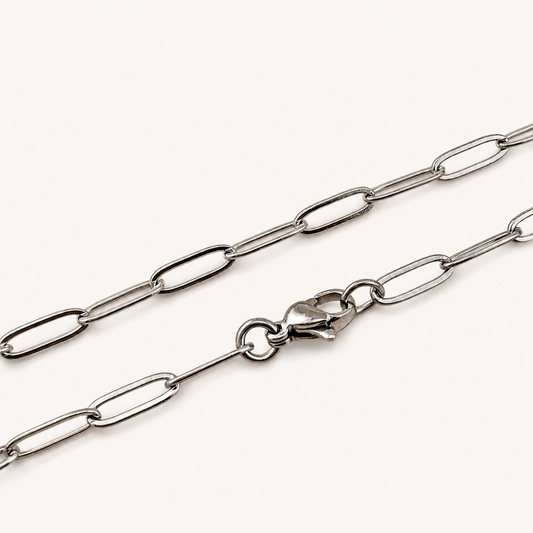 Paperclip Chain Necklace – Multiple Lengths