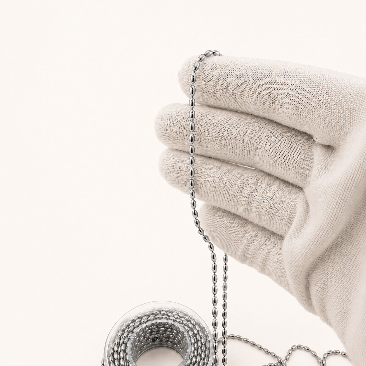Rice Ball Chain - 4x2.4mm