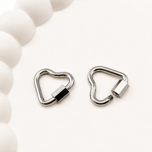 Heart Screw Carabiner – 14.5mm