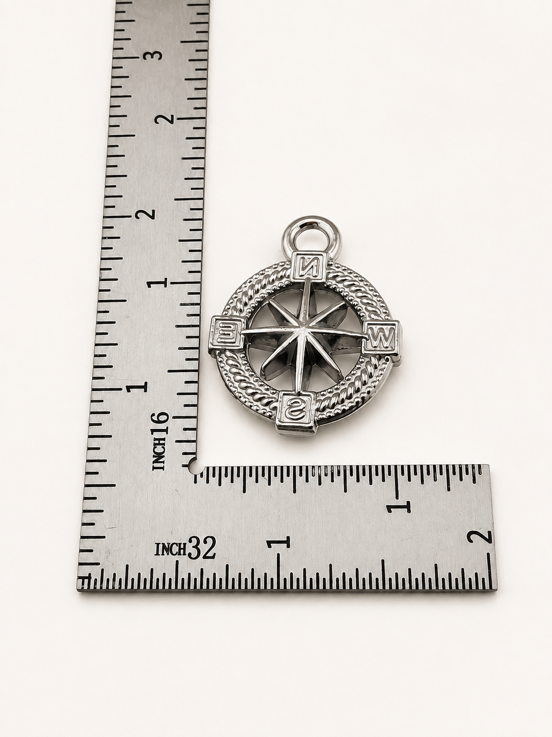 Compass Pendant - 32mm