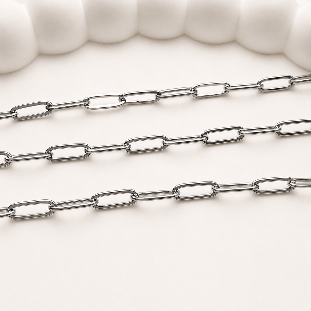 9x3mm Paperclip Chain