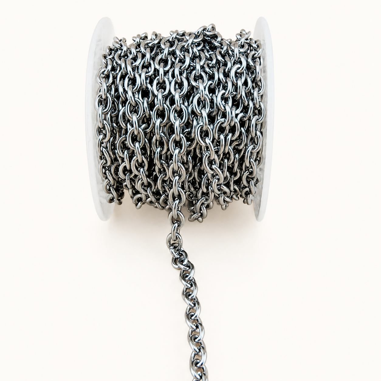 316 Surgical Stainless Steel Cable Chain – 6mm (By the Foot)
