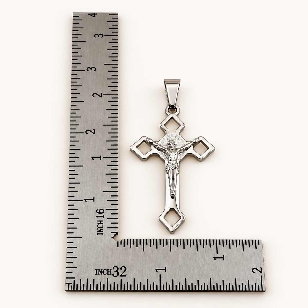 Classic Crucifix Cross Pendant – 31x20mm