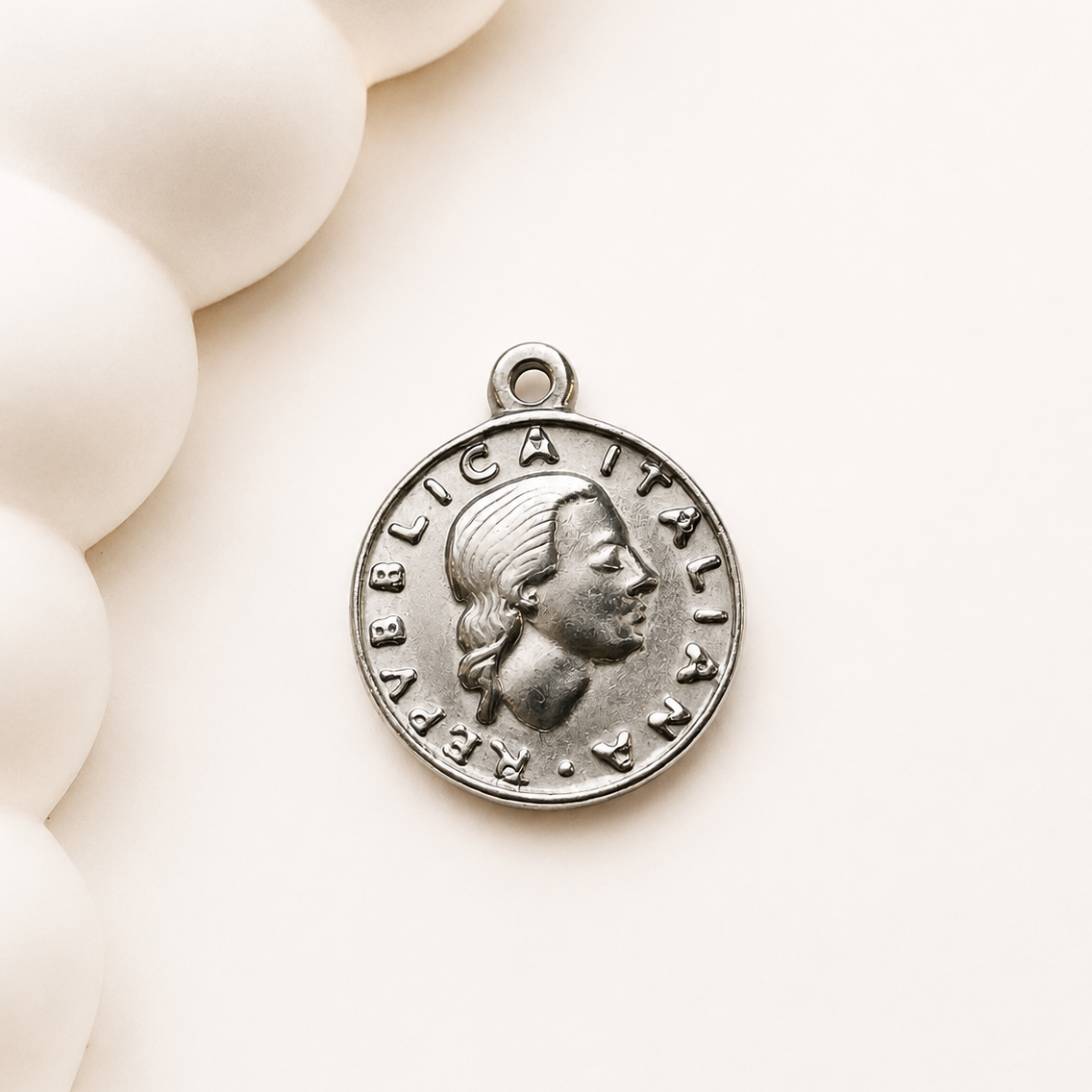 Italian Coin Pendant - 18mm