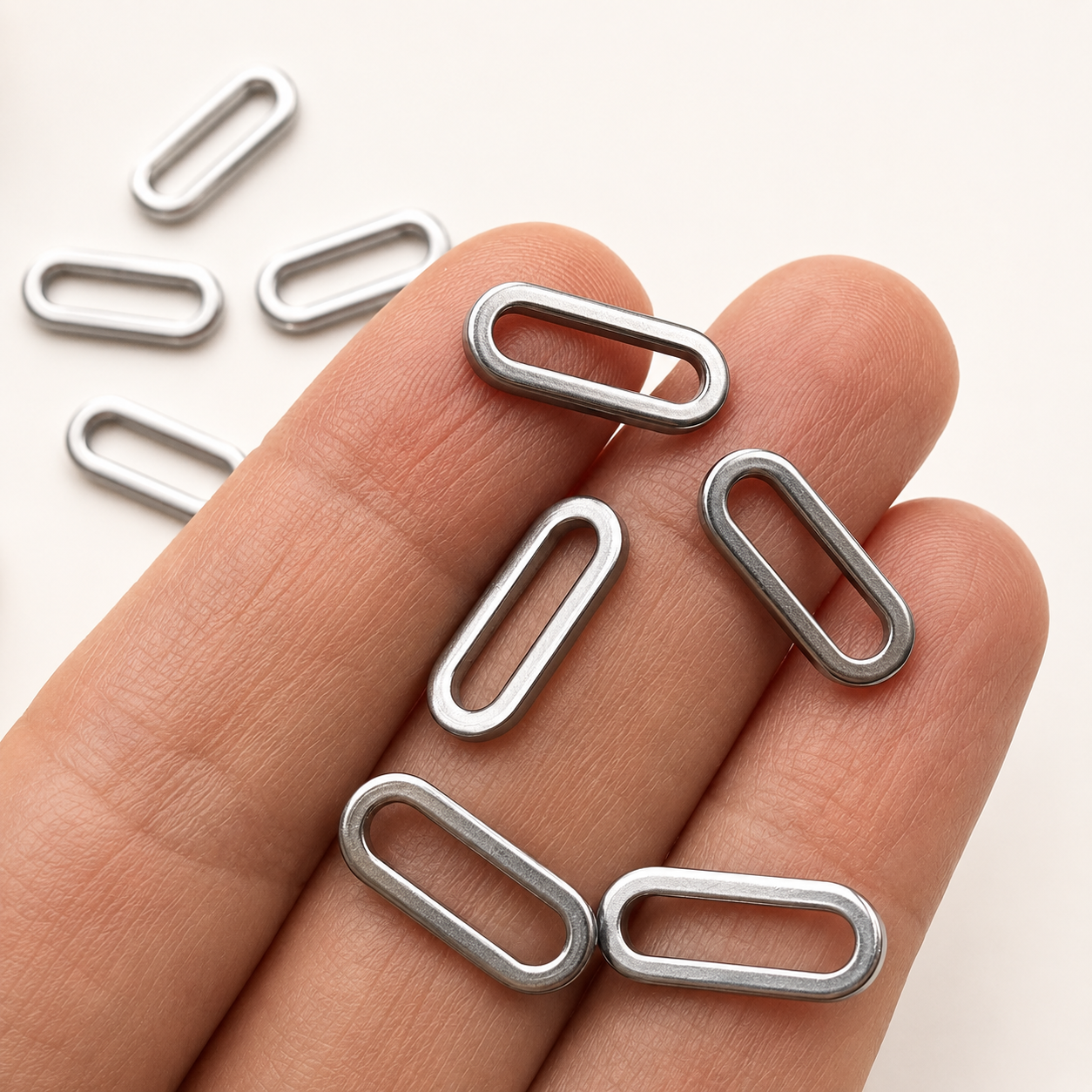16mm Oval Linking Connector Rings