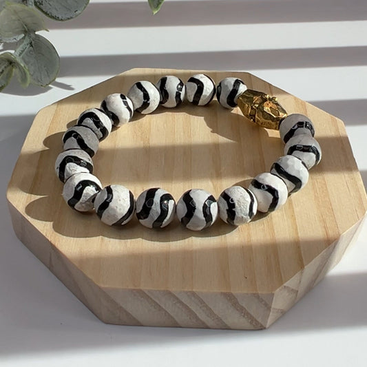 Tibetan Agate Stone Bracelet