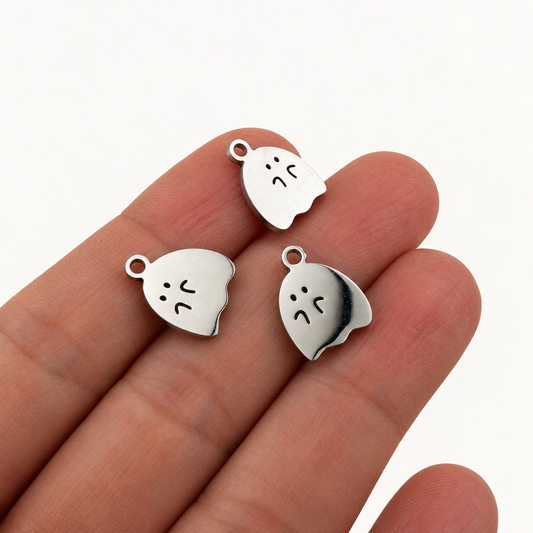 Small Ghost Charm – 14mm