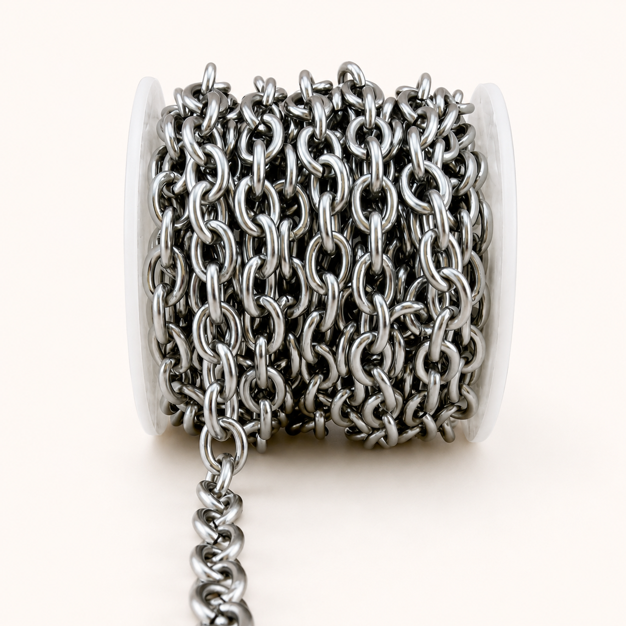Bold & Thick Oval Cable Chain – 10x7mm (By the Foot)