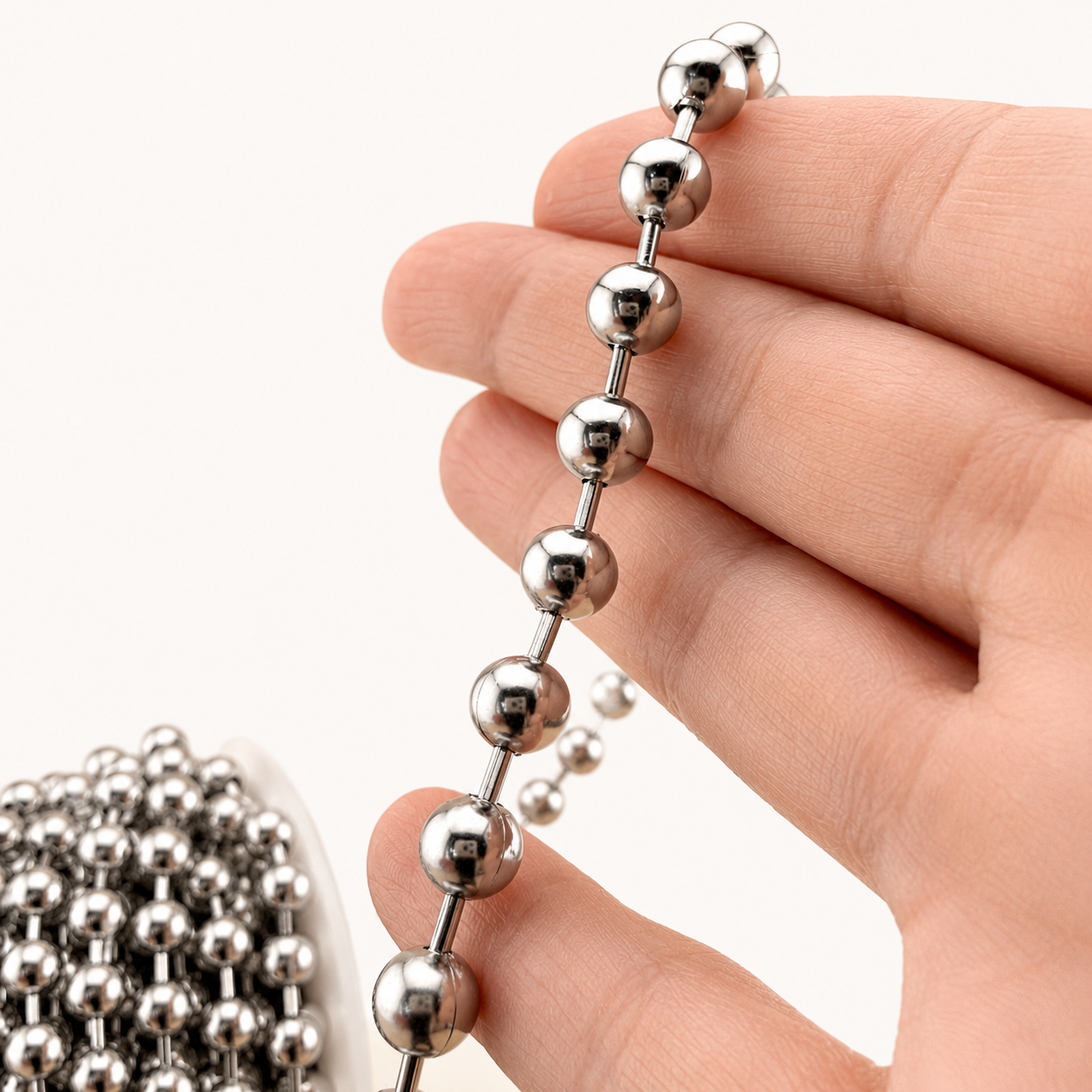 Ball Chain – Multiple Sizes (By the Foot)