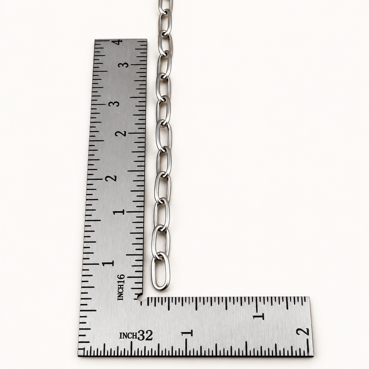 Oval Paperclip Chain – 10x4mm (By the Foot)