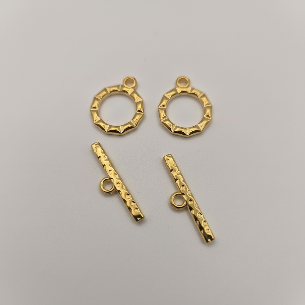 20mm Gold Toggle Clasp Set