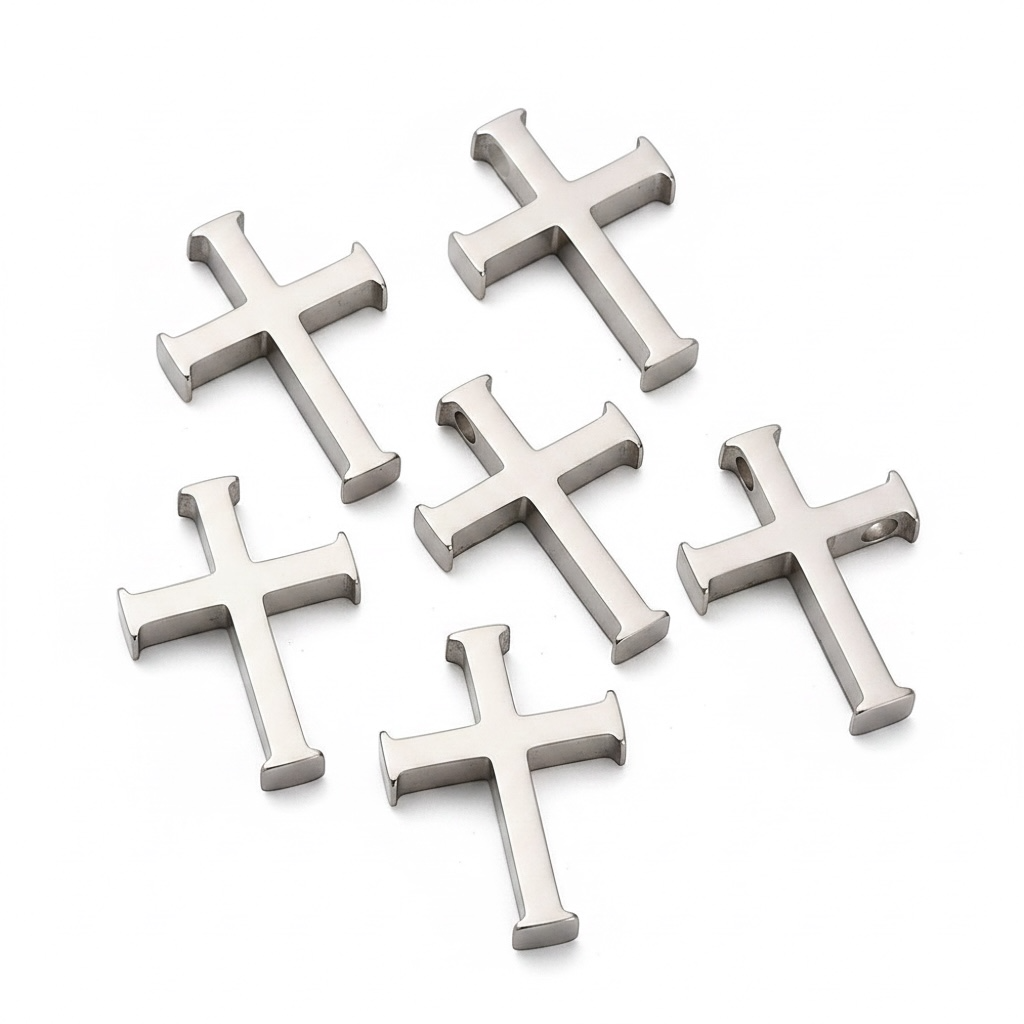 Regal Cross Pendant - 28x19.5mm