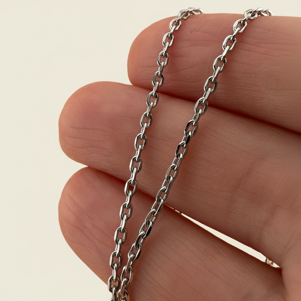 Diamond-cut Cable Chain - 3x2mm