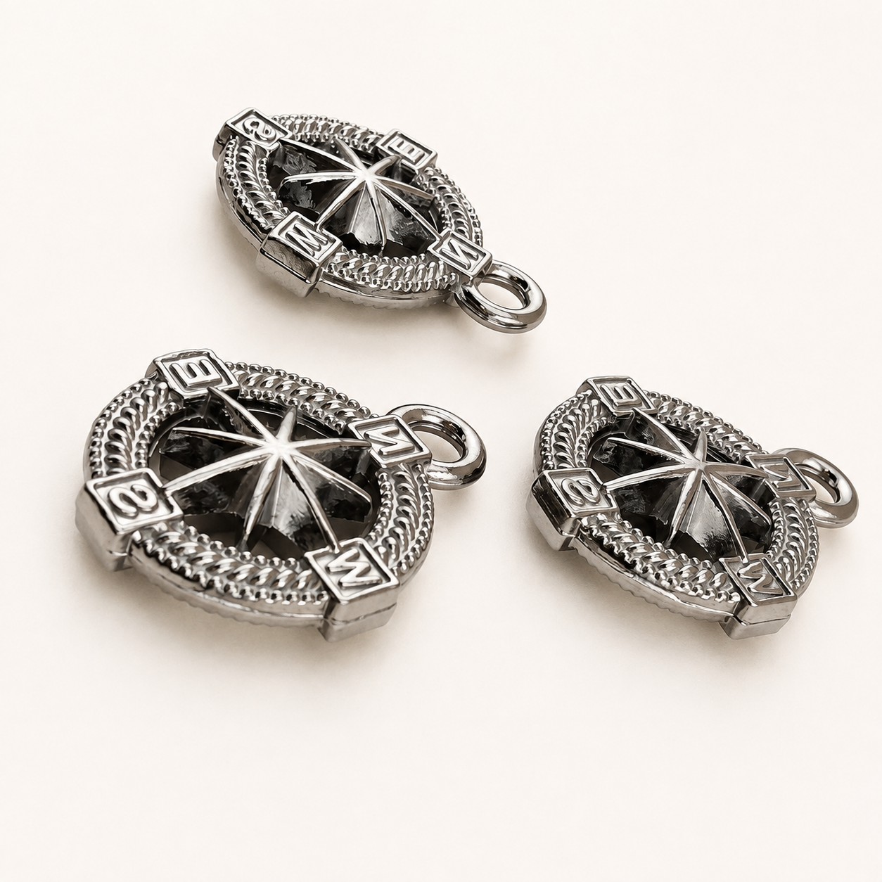 Compass Pendant - 32mm