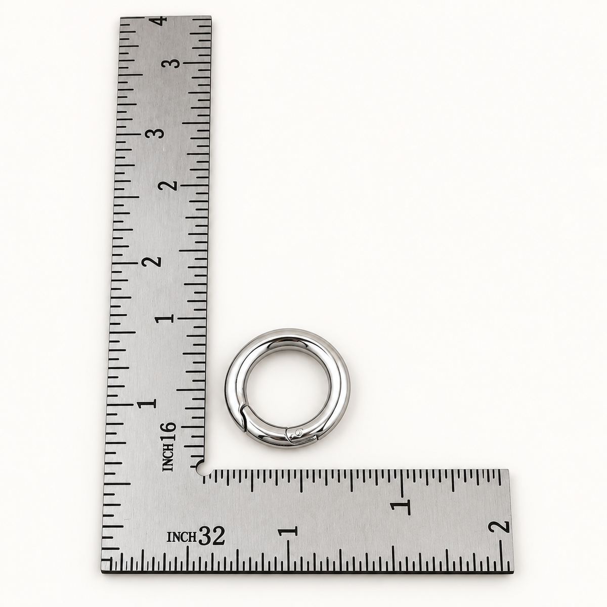 316 Stainless Steel Spring Gate Ring – 16mm