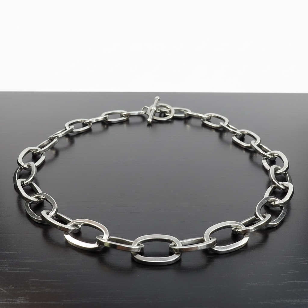 Large Flat Oval Cable Chain – 17.5x11.5mm