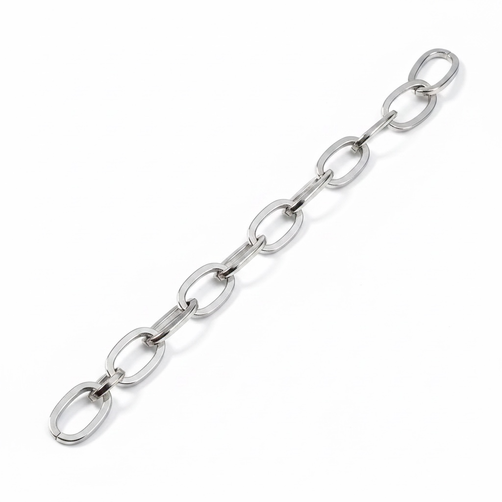 Large Flat Oval Cable Chain – 17.5x11.5mm