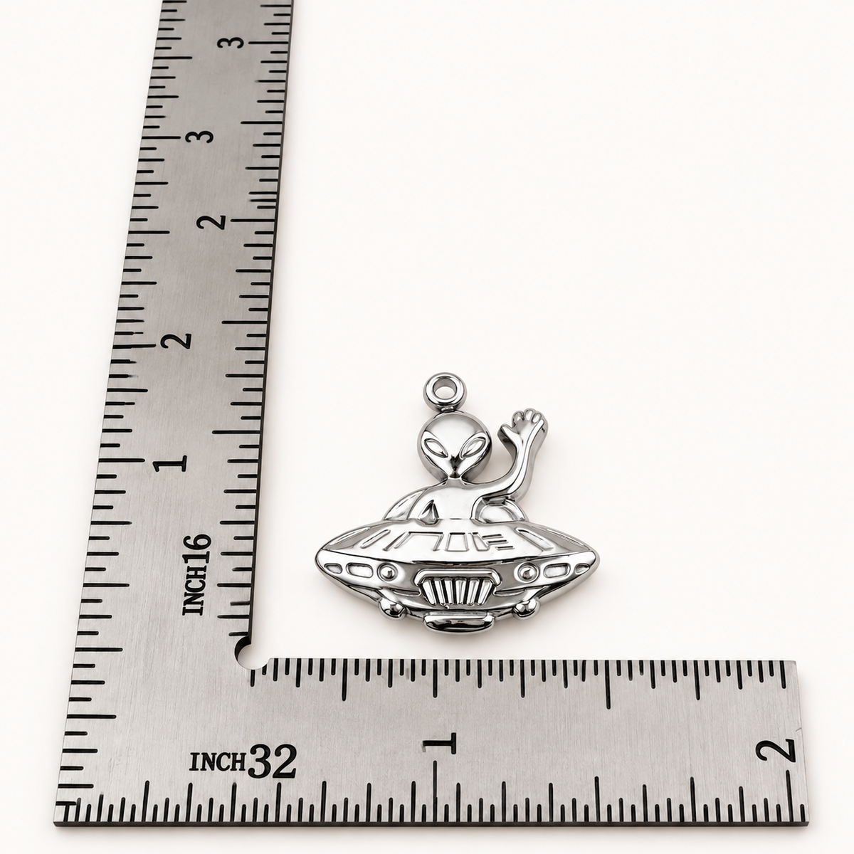 Alien & Spaceship Charm – 23mm