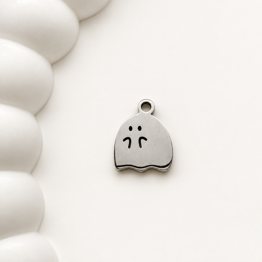 Small Ghost Charm – 14mm