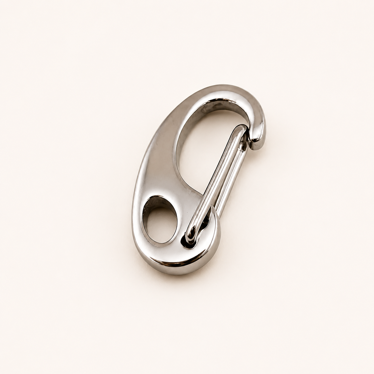 Oval Snap Hook Clasp - Gold & Silver Finishes
