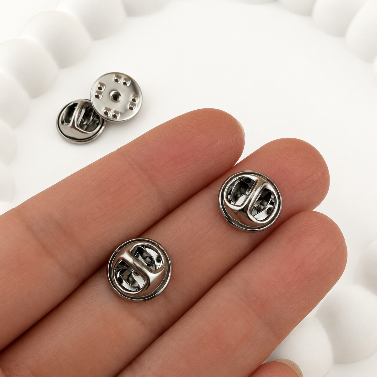 Butterfly Clutch Pin Back – 11.5mm (5-Pack)