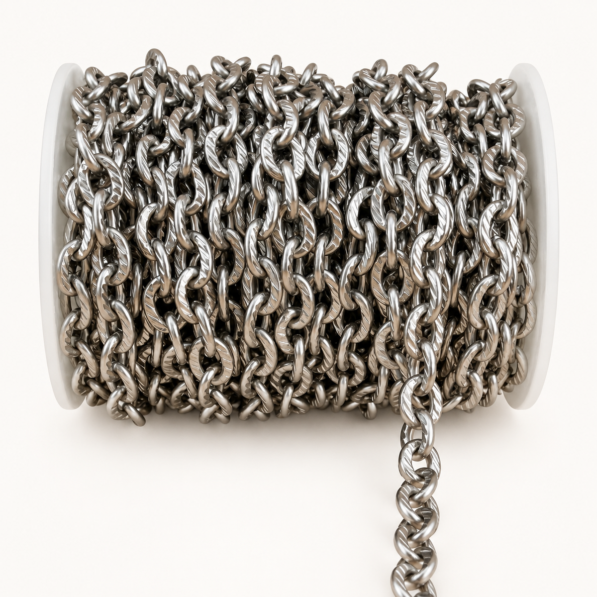 Chunky Carved Chain – 10.5x8mm