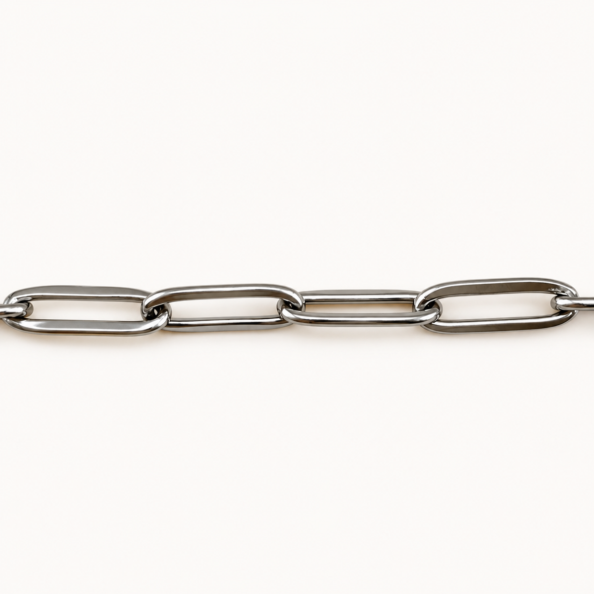 Slim Paperclip Chain - 9x3mm (By the Foot)