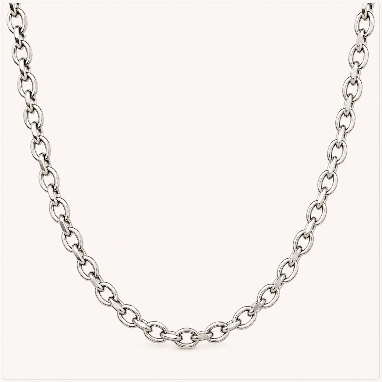 Diamond Cut Link Chain - 10mm (By the Foot)