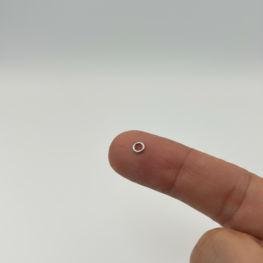 4mm • 18 Gauge - Round Open Jump Rings (Pack of 50) | FB-JR006