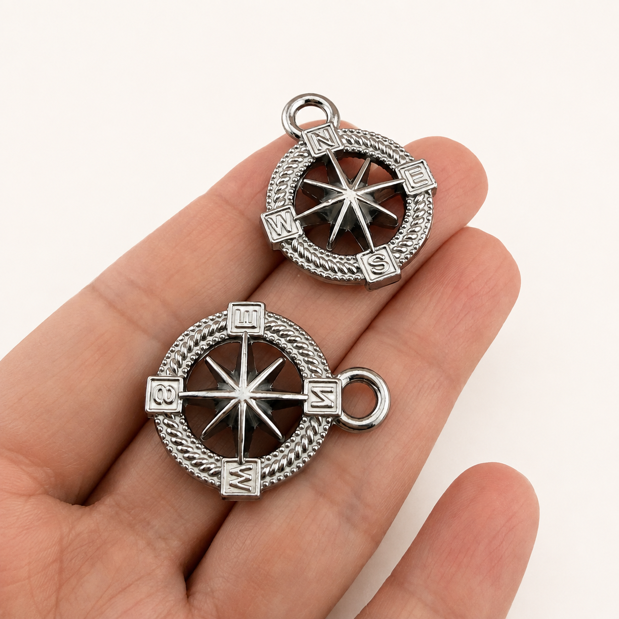 Compass Pendant - 32mm