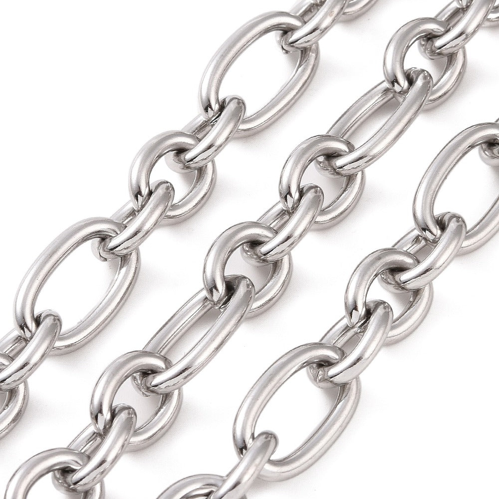 Large Figaro Chain – 17x10mm