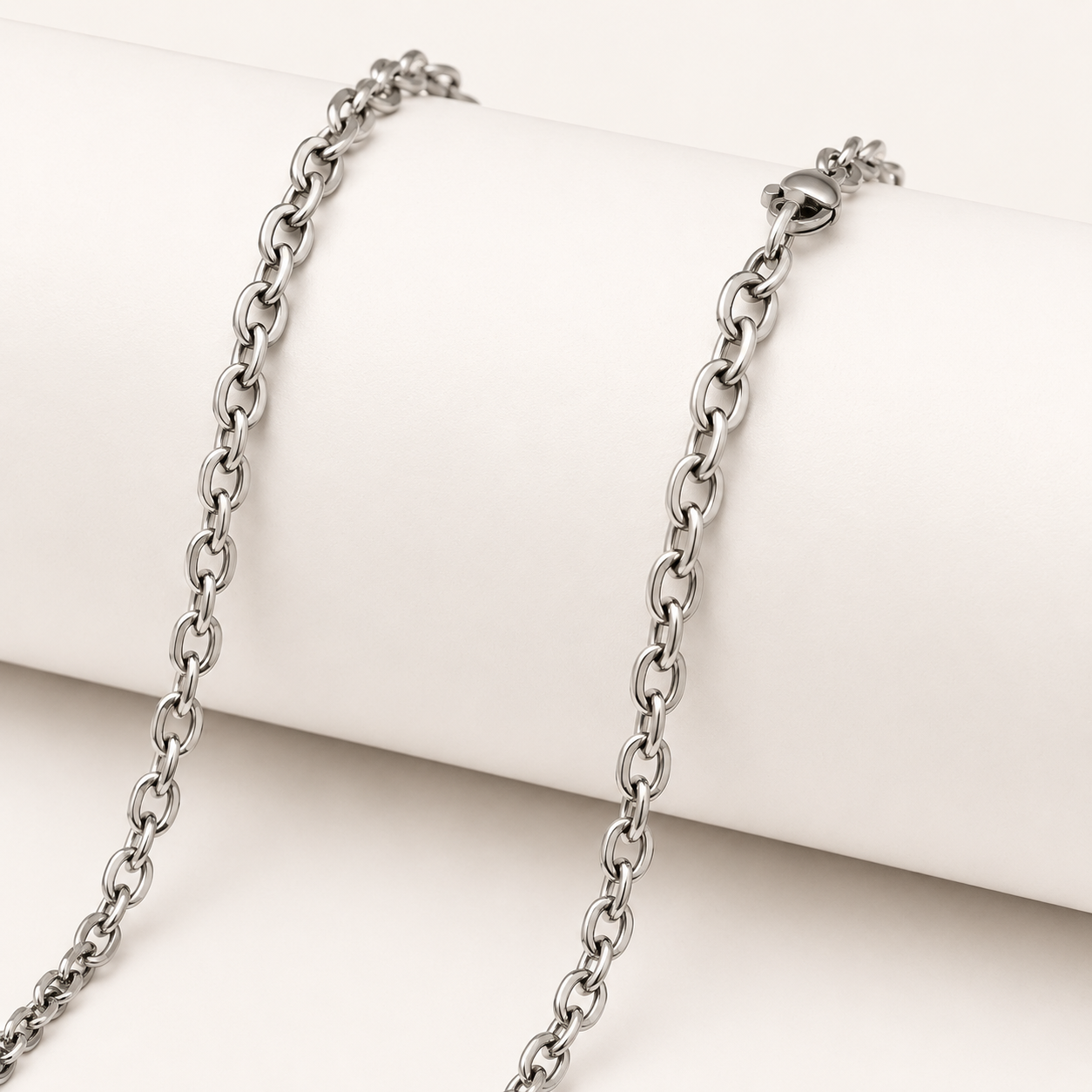 4mm Cable Chain Necklace - 23.7"