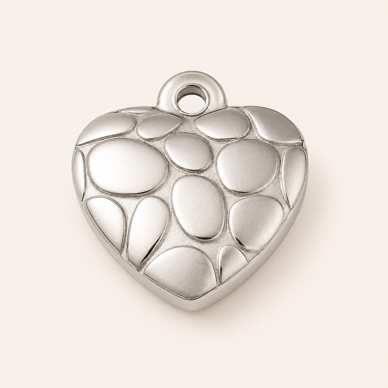 Spotted Heart Pendant - 15mm